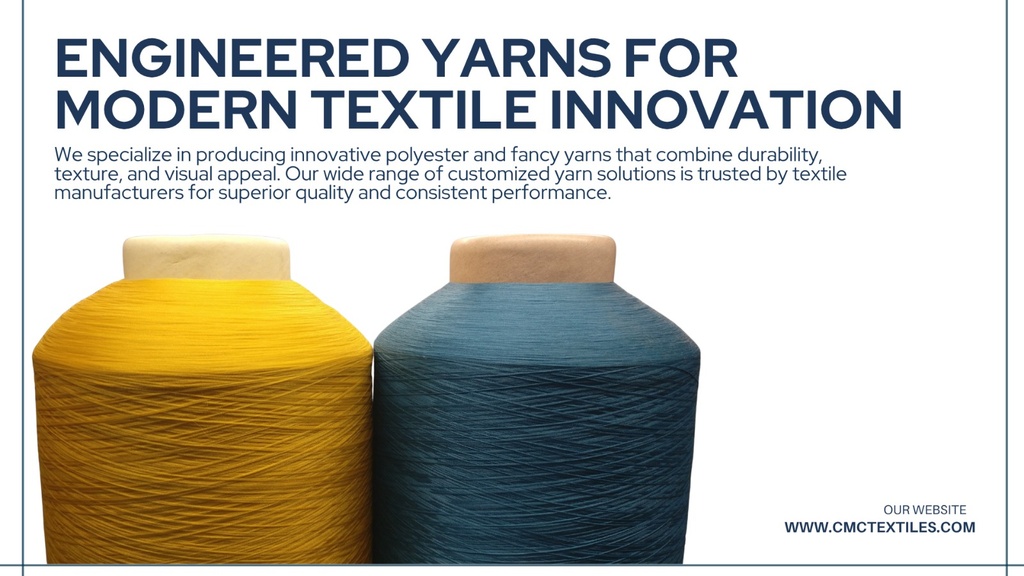 Polyester (PET) - Texturised & Air‑Texturised Yarns